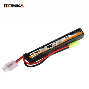 BONKA 1800mAh 30C 2S-1 Airsoft Gun LiPo Battery