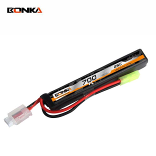 BONKA 700mAh 25C 3S-1 Airsoft Gun LiPo Battery